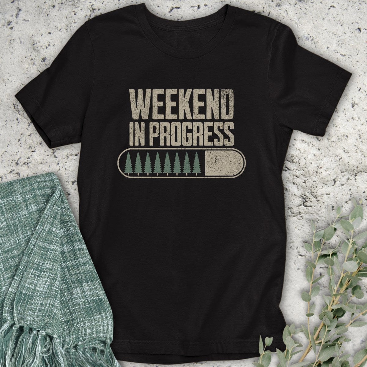 Stepping Green T-Shirt Weekend in Progress T-Shirt