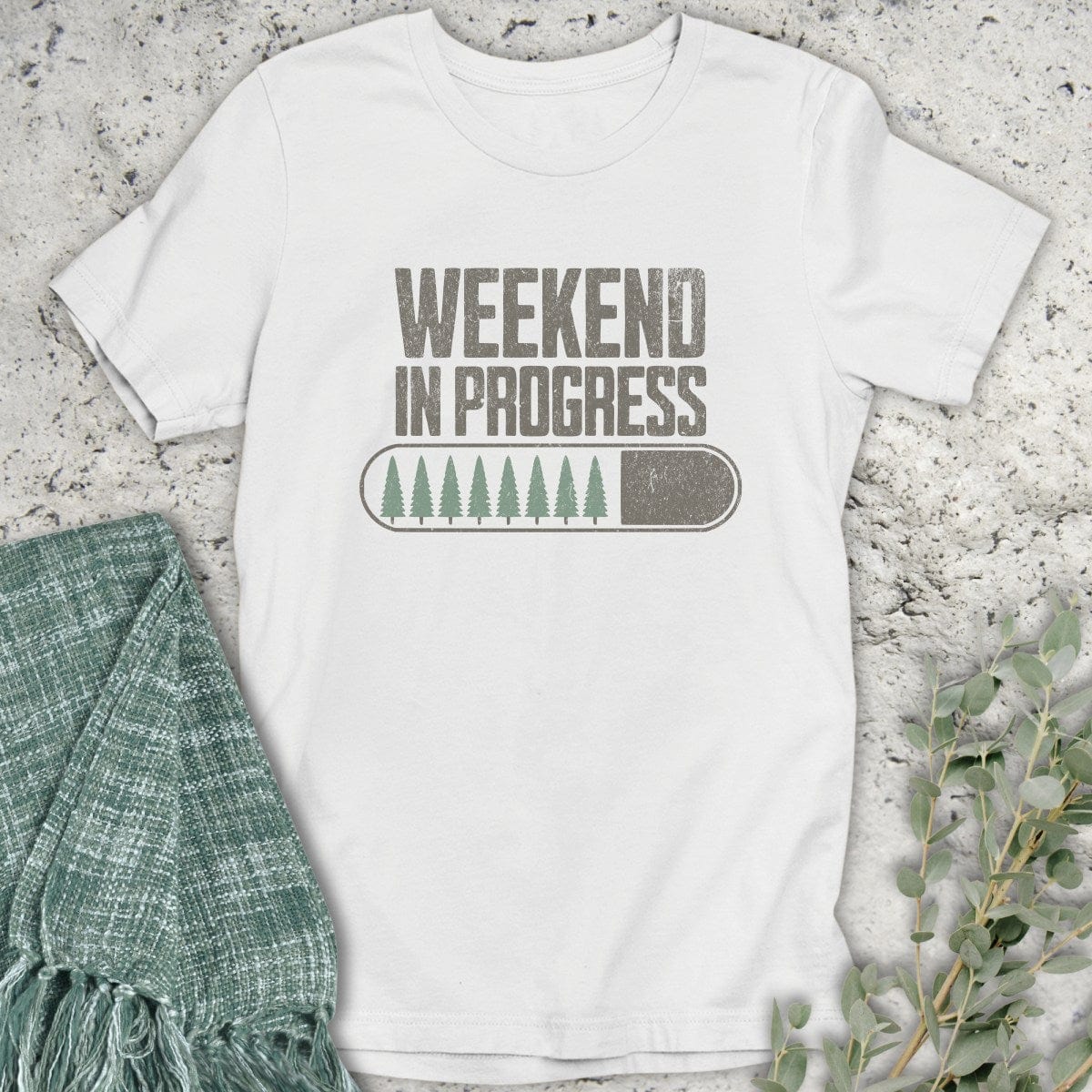 Stepping Green T-Shirt Weekend in Progress T-Shirt
