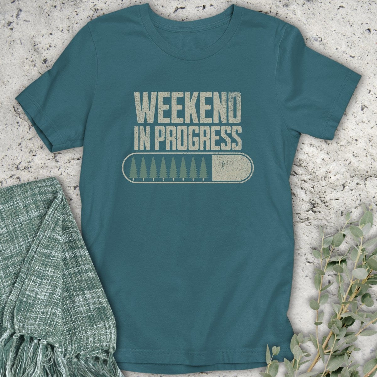 Stepping Green T-Shirt Weekend in Progress T-Shirt