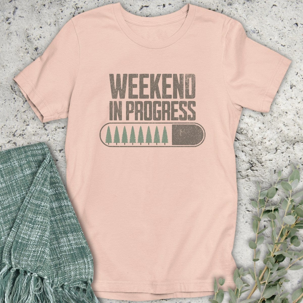 Stepping Green T-Shirt Weekend in Progress T-Shirt