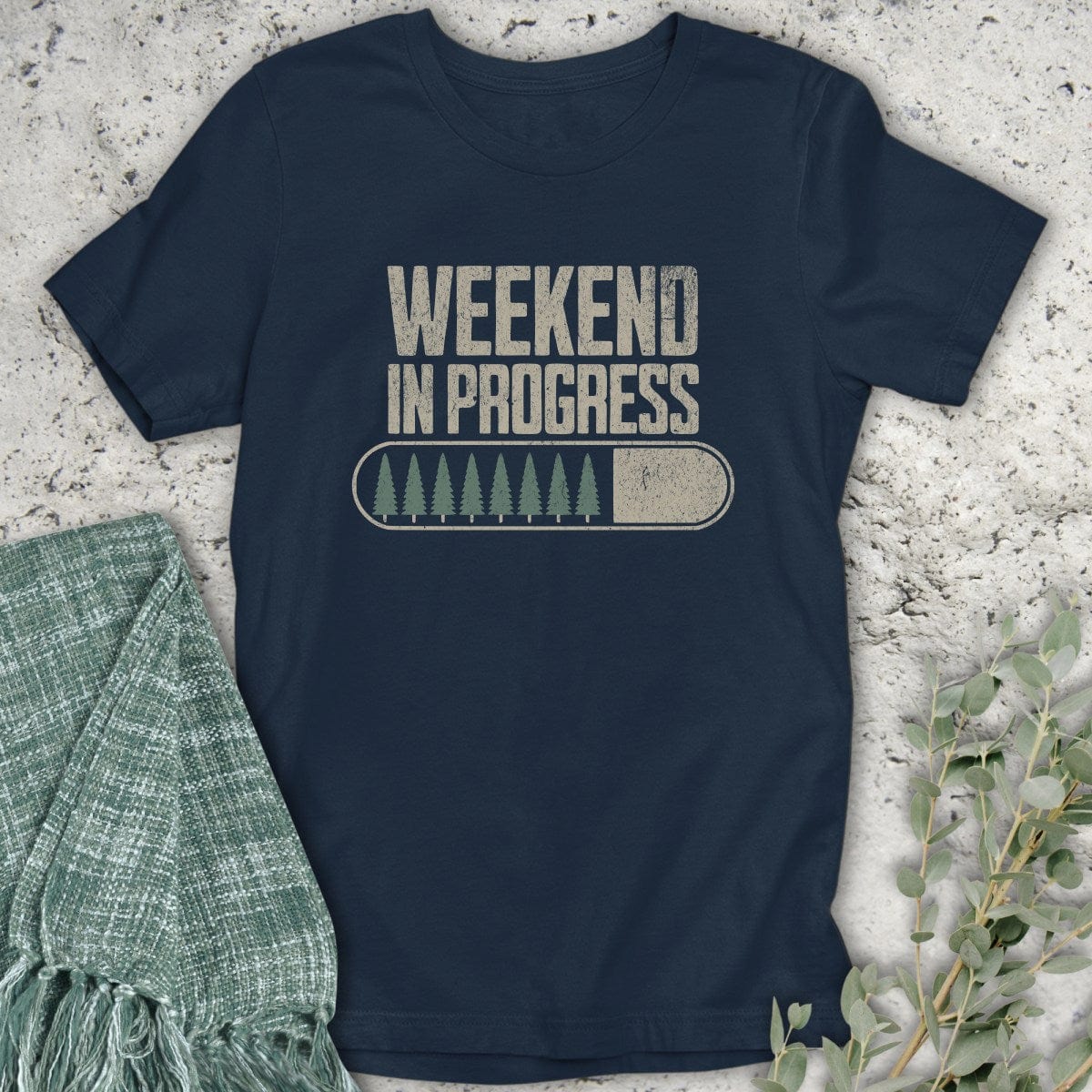 Stepping Green T-Shirt Weekend in Progress T-Shirt