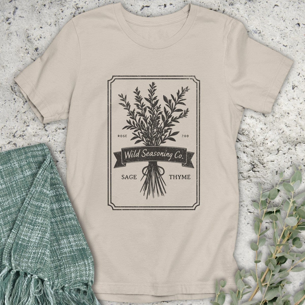 Stepping Green T-Shirt Wild Seasoning Co T-Shirt