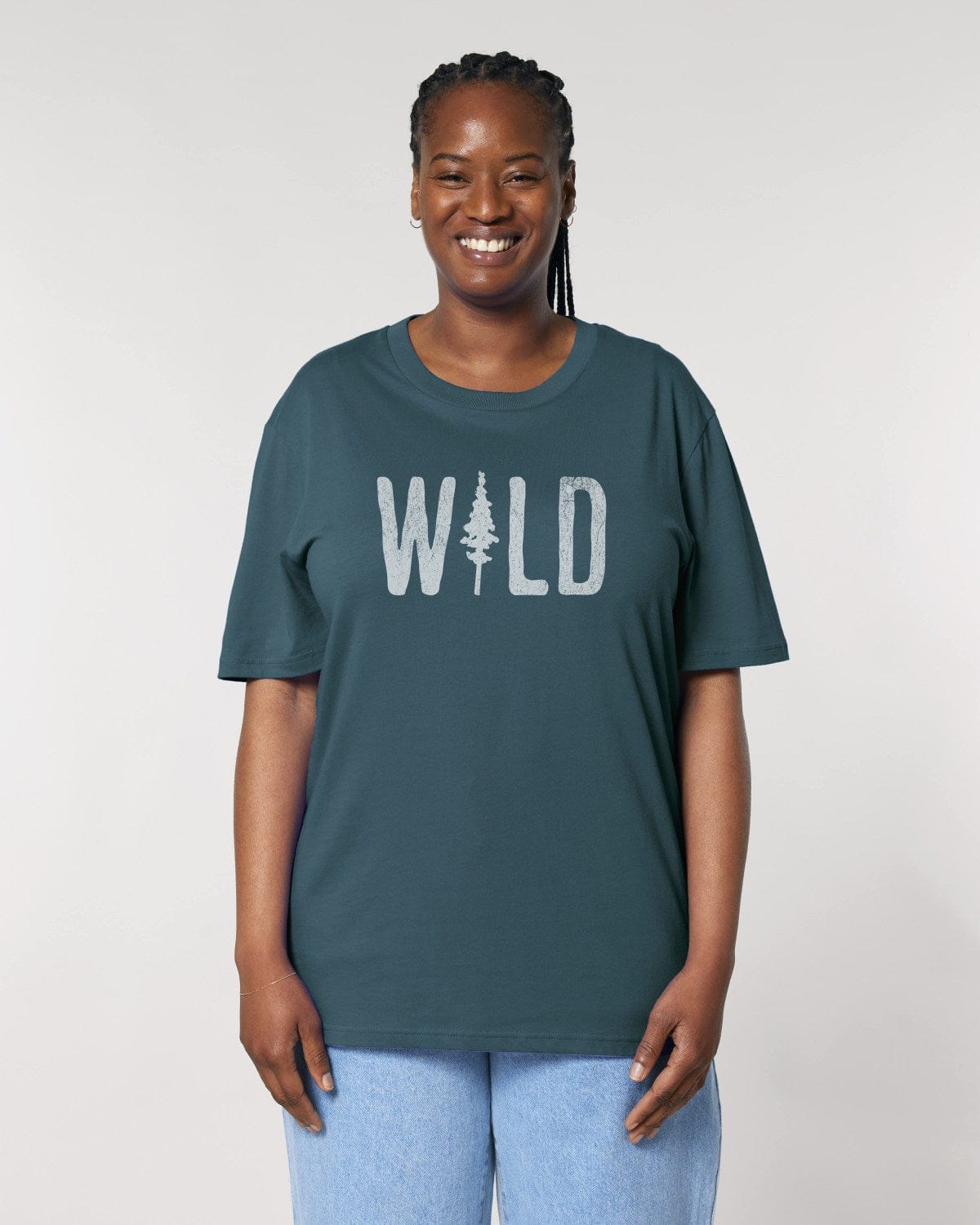 Stepping Green T-Shirt Wild T-Shirt