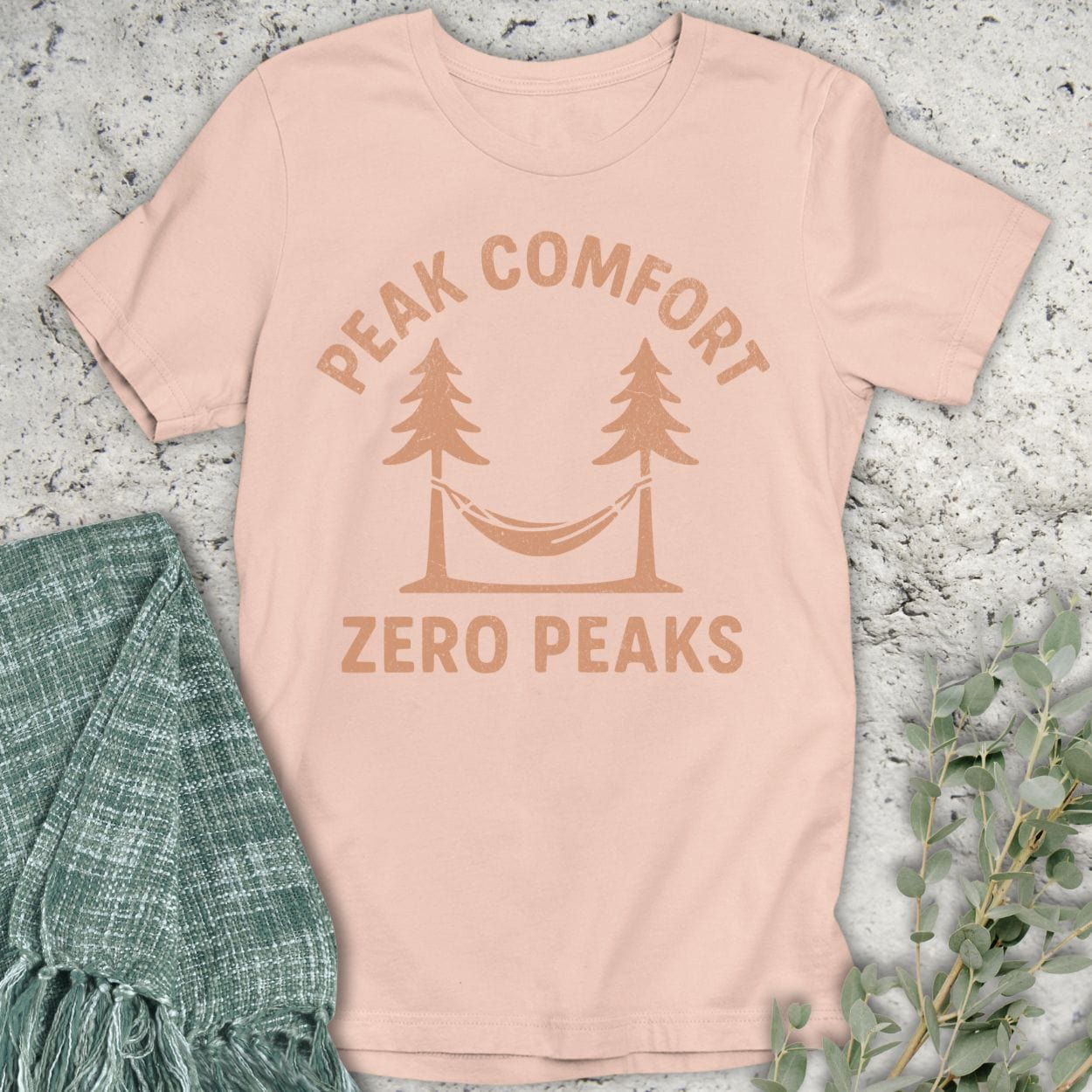 Stepping Green T-Shirt Zero Peaks T-Shirt