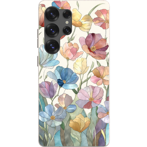 Stained Glass Flowers Bio Case