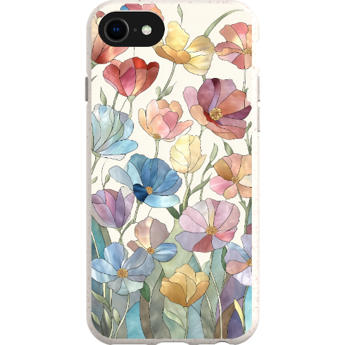 Stained Glass Flowers Bio Case