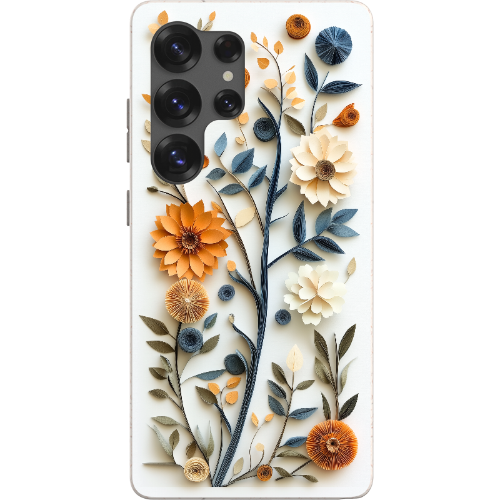 Paper Cut Boho Floral Bio Case