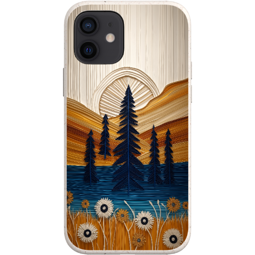 Folded Paper Mountain Bio Case