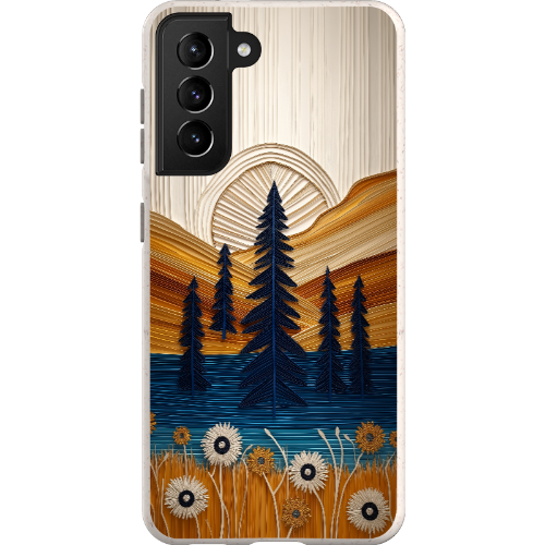 Folded Paper Mountain Bio Case