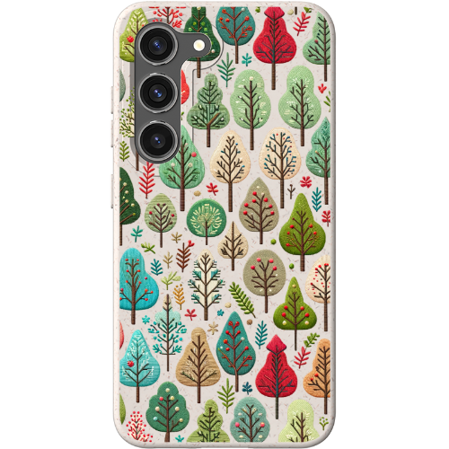 Small Festive Trees Bio Case
