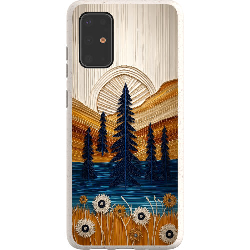 Folded Paper Mountain Bio Case