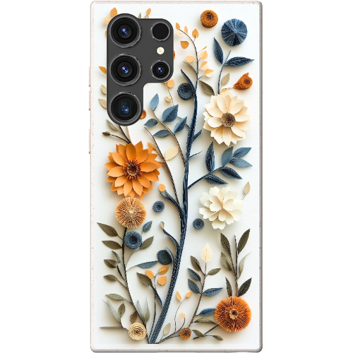 Paper Cut Boho Floral Bio Case