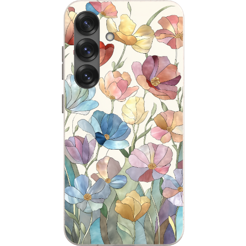 Stained Glass Flowers Bio Case