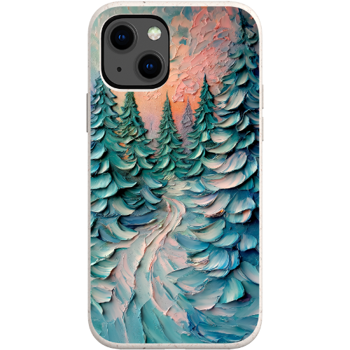 Impasto Winter Forest Bio Case