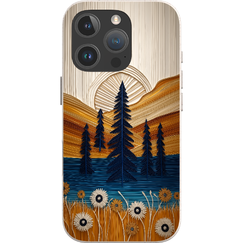 Folded Paper Mountain Bio Case