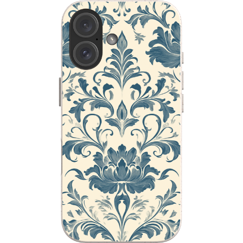 Blue Toile 4 Bio Case