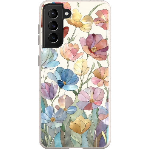 Stained Glass Flowers Bio Case