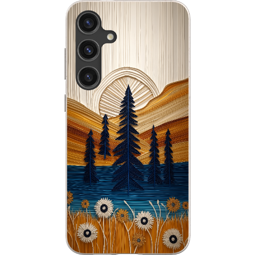 Folded Paper Mountain Bio Case