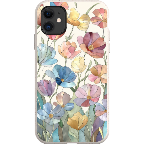 Stained Glass Flowers Bio Case