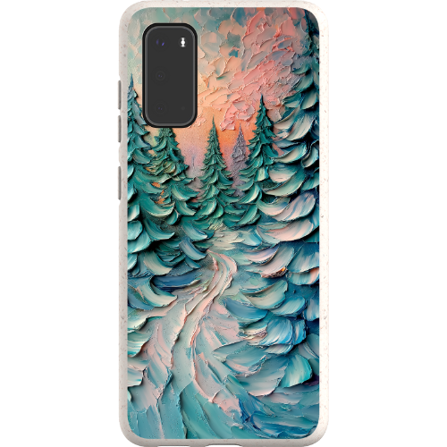 Impasto Winter Forest Bio Case