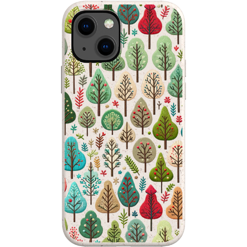 Small Festive Trees Bio Case
