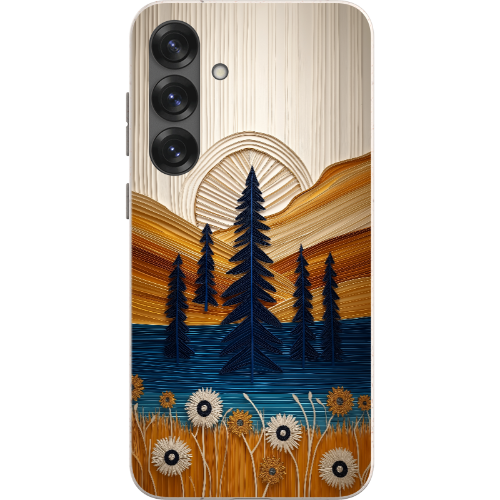 Folded Paper Mountain Bio Case