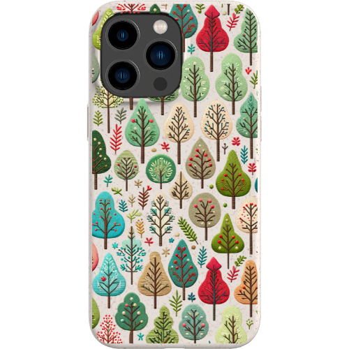 Small Festive Trees Bio Case