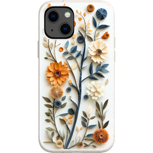 Paper Cut Boho Floral Bio Case
