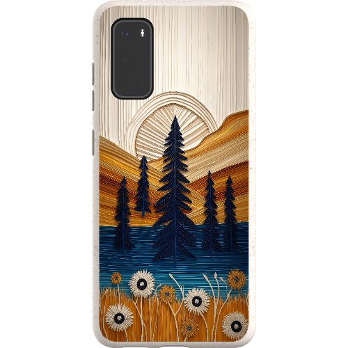 Folded Paper Mountain Bio Case