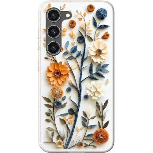 Paper Cut Boho Floral Bio Case