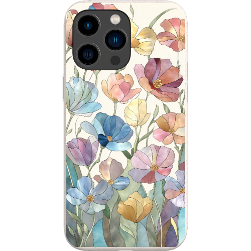 Stained Glass Flowers Bio Case