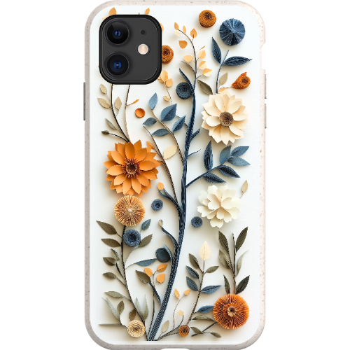 Paper Cut Boho Floral Bio Case