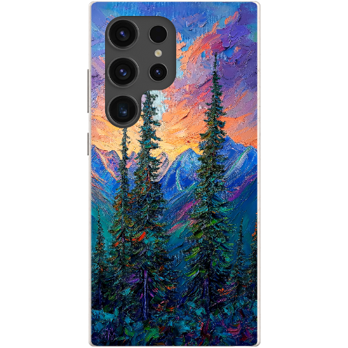 Painted Mountain Sunset Bio Case