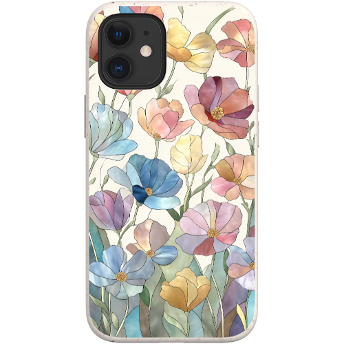 Stained Glass Flowers Bio Case