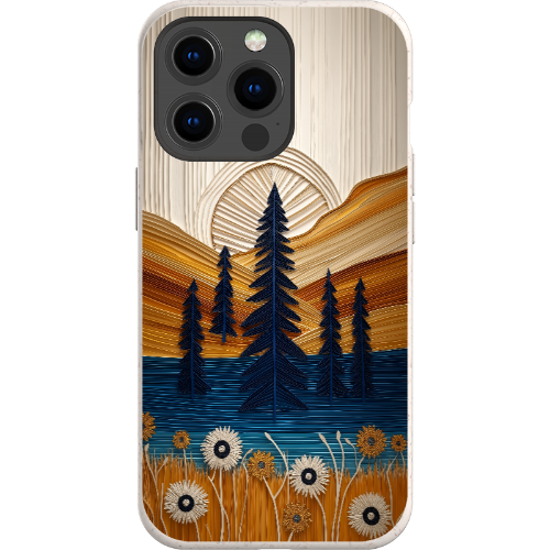 Folded Paper Mountain Bio Case