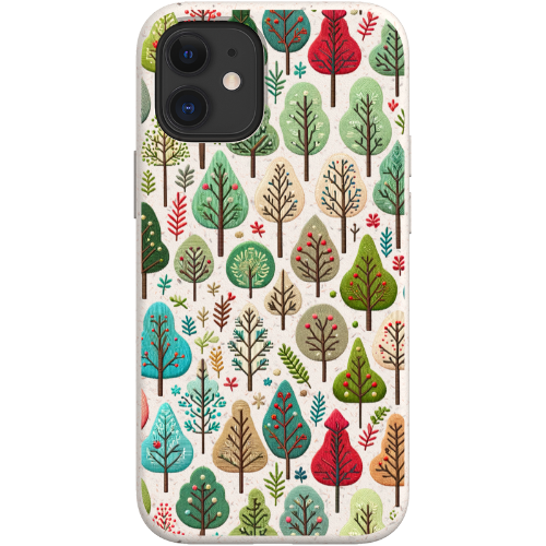 Small Festive Trees Bio Case