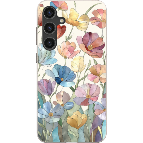 Stained Glass Flowers Bio Case