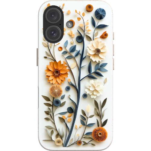 Paper Cut Boho Floral Bio Case