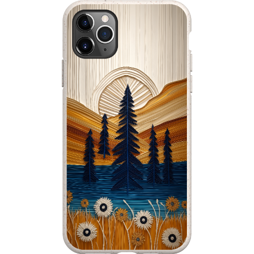 Folded Paper Mountain Bio Case
