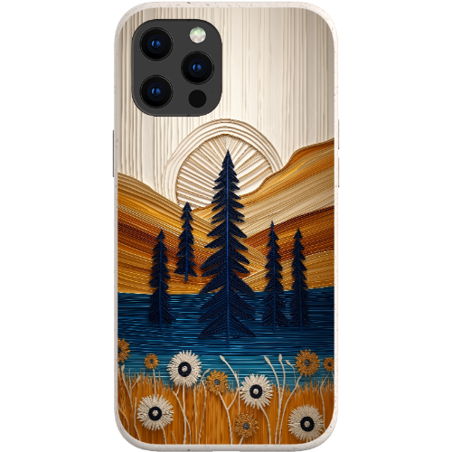 Folded Paper Mountain Bio Case
