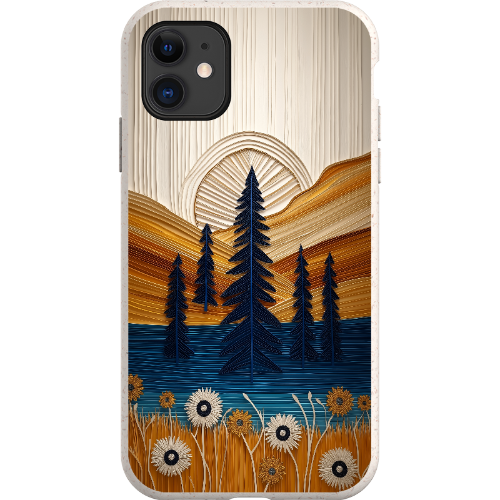 Folded Paper Mountain Bio Case