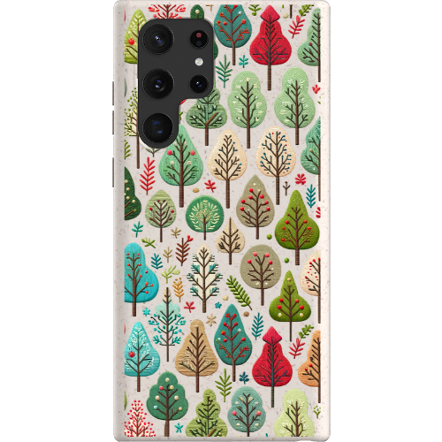 Small Festive Trees Bio Case