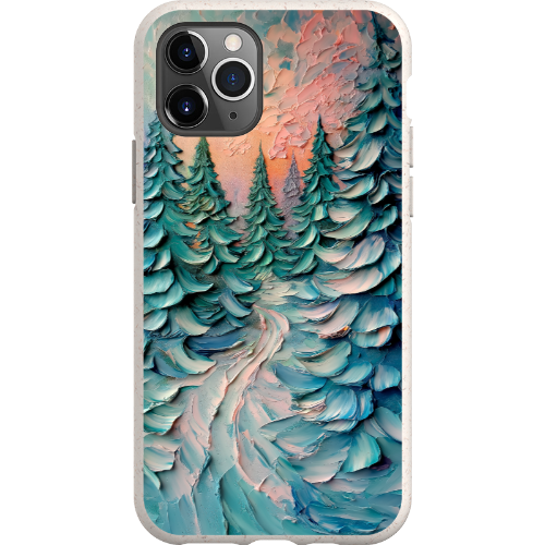 Impasto Winter Forest Bio Case