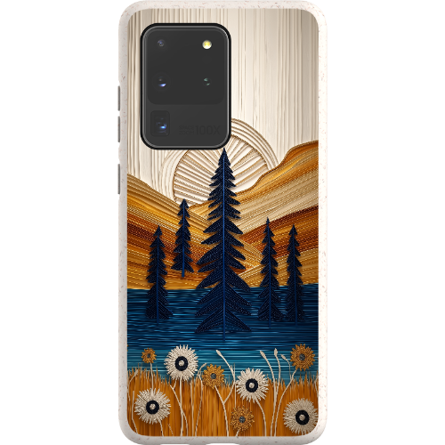 Folded Paper Mountain Bio Case