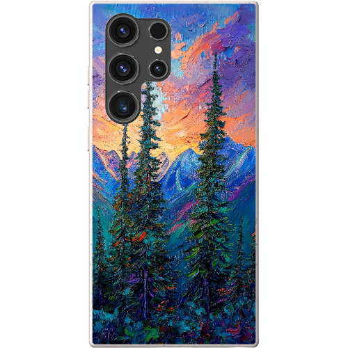 Painted Mountain Sunset Bio Case