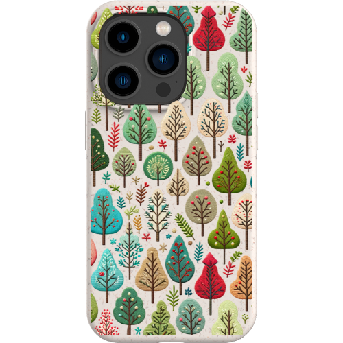 Small Festive Trees Bio Case