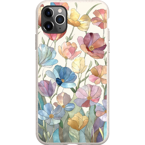 Stained Glass Flowers Bio Case