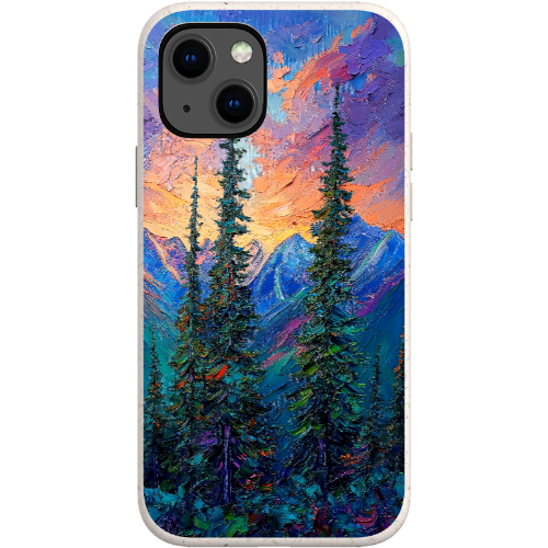 Painted Mountain Sunset Bio Case