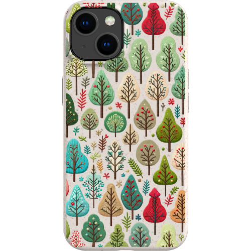Small Festive Trees Bio Case