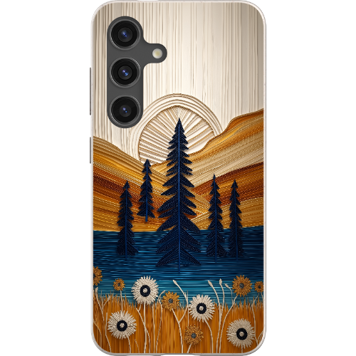 Folded Paper Mountain Bio Case